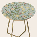 William Morris Vintage Fruit Slate Thyme Side Table Gallery Image 2