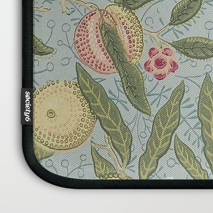 William Morris Vintage Fruit Slate Thyme Laptop Sleeve Gallery Image 3