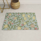 William Morris Vintage Fruit Slate Thyme Rug Gallery Image 1