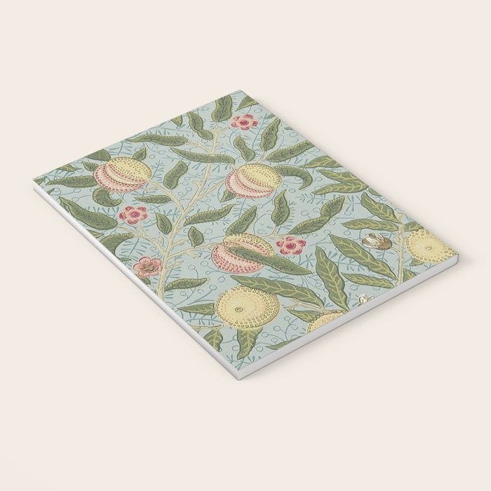 William Morris Vintage Fruit Slate Thyme Notebook Gallery Image 3