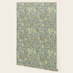William Morris Vintage Fruit Slate Thyme Wallpaper Gallery Image 2