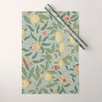 William Morris Vintage Fruit Slate Thyme Wrapping Paper Gallery Image 1