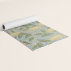 William Morris Vintage Fruit Slate Thyme Yoga Mat Gallery Image 2