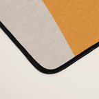 Wild Stripes Abstract Pattern in 70s Brown and Orange Desk Mat Gallery Image 4