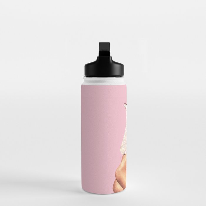 These Boots - Glitter Pink Landscape Water Bottle Gallery Image 3