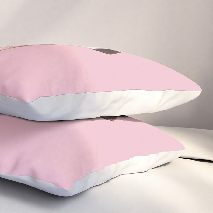 These Boots - Glitter Pink Landscape Pillow Sham Gallery Image 3