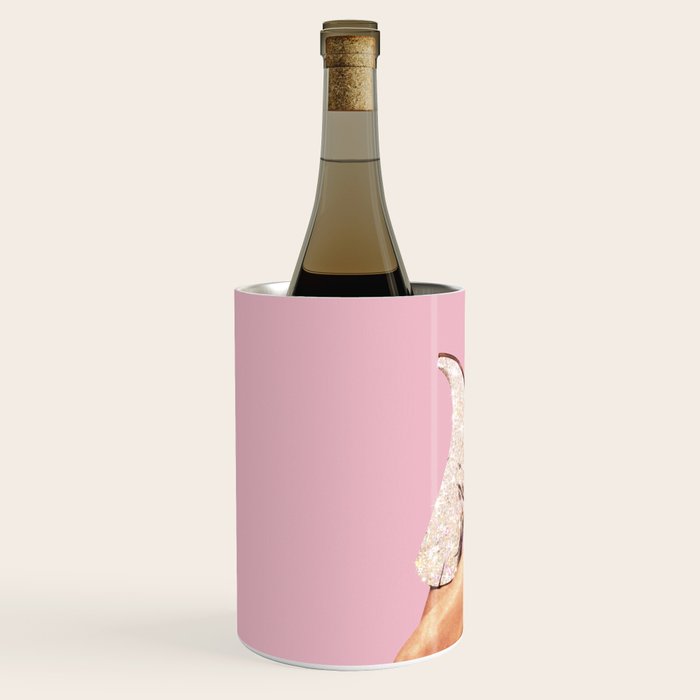 These Boots - Glitter Pink Landscape Wine Chiller Gallery Image 2