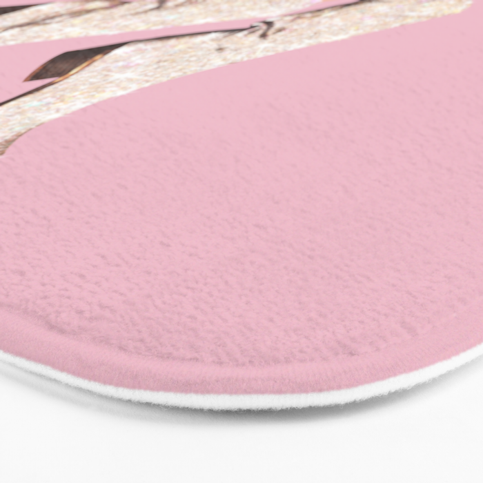 These Boots - Glitter Pink Landscape Bath Mat Gallery Image 3