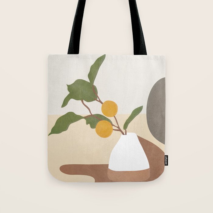 Mandarin Branch Tote Bag Gallery Image 1