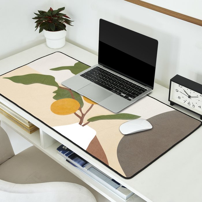 Mandarin Branch Desk Mat Gallery Image 2