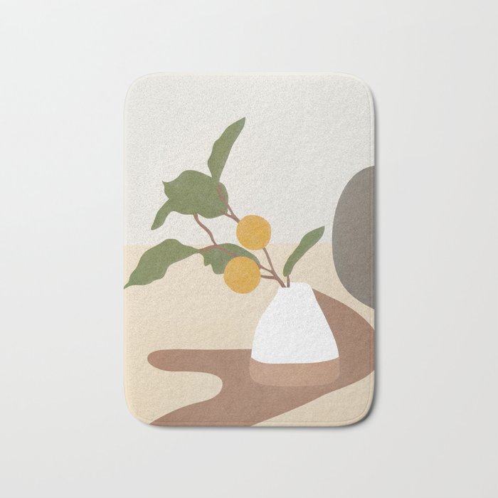 Mandarin Branch Bath Mat Gallery Image 1
