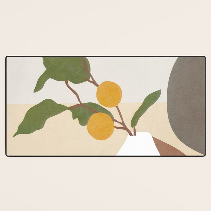Mandarin Branch Desk Mat Gallery Image 3