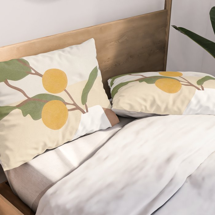 Mandarin Branch Pillow Sham Gallery Image 2