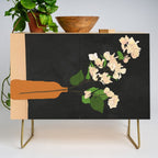 Branches Blooming Black Credenza Gallery Image 1