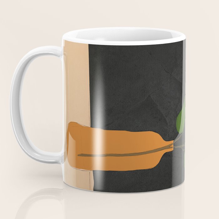 Branches Blooming Black Coffee Mug Gallery Image 3