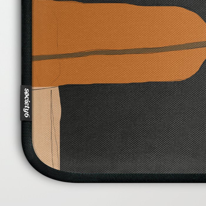 Branches Blooming Black Laptop Sleeve Gallery Image 3