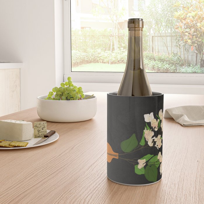 Branches Blooming Black Wine Chiller Gallery Image 4