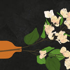 Branches Blooming Black Coffee Mug Gallery Image 2
