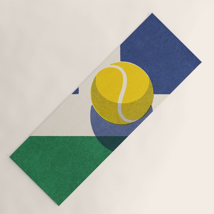 BALLS / Tennis - hard court II Yoga Mat Gallery Image 1
