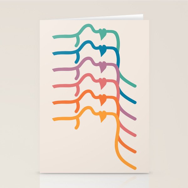 Boca Silhouettes Stationery Card Gallery Image 2