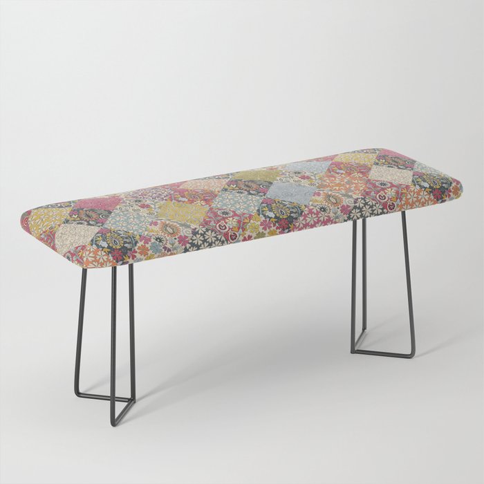 KONFER PATCHWORK Bench Gallery Image 1