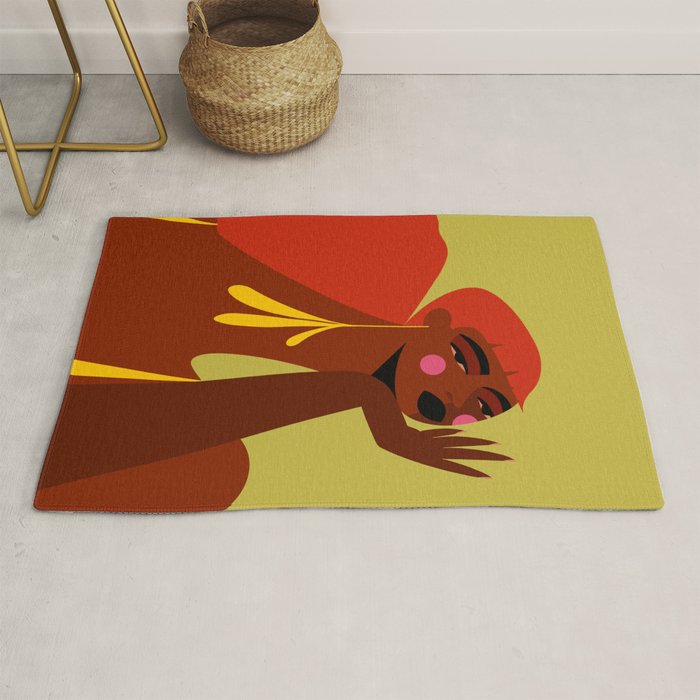 Cowboy Copper Hair Beauty Rug Gallery Image 1