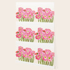 Pink Gerbera Daisy watercolor Wallpaper Gallery Image 2