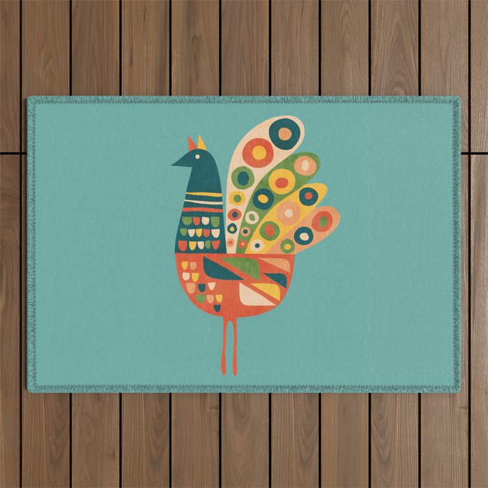 Century Hen Outdoor Rug Gallery Image 1