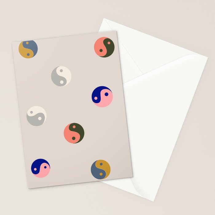 Yin and yang  Stationery Card Gallery Image 2
