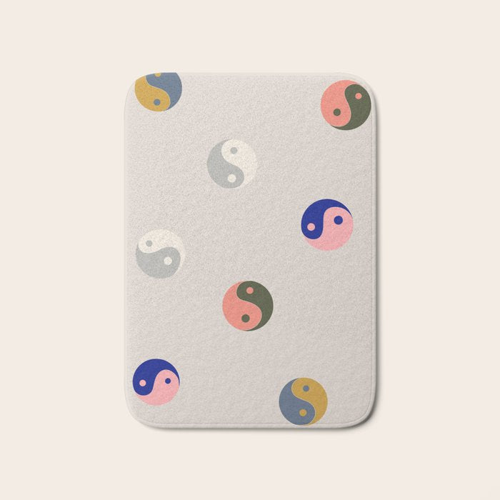 Yin and yang  Bath Mat Gallery Image 1