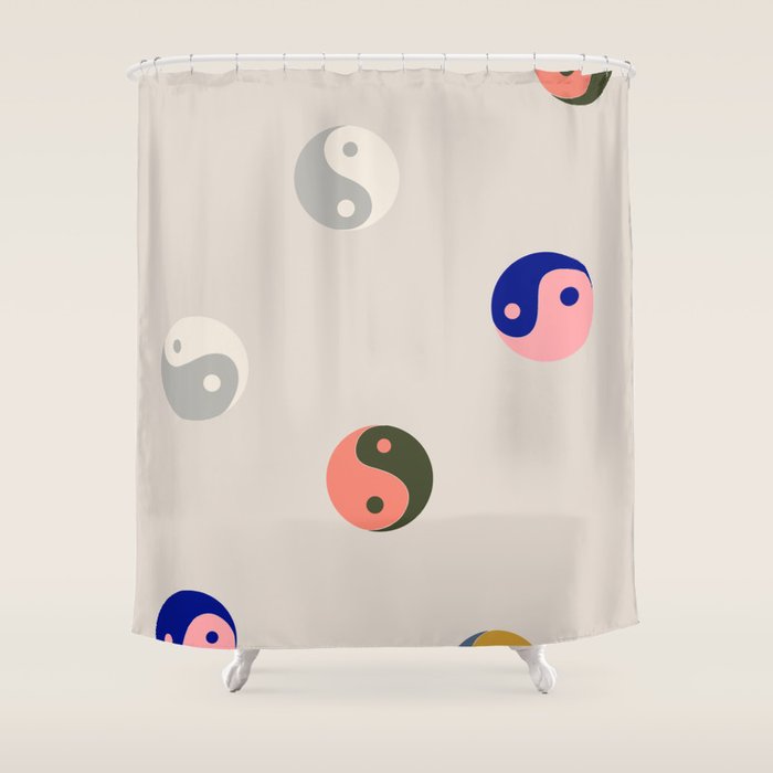 Yin and yang  Shower Curtain Gallery Image 1