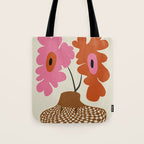 Happy flower pot  Tote Bag Gallery Image 1