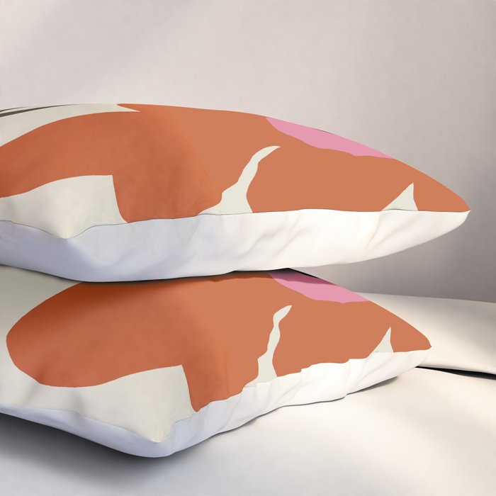 Happy flower pot  Pillow Sham Gallery Image 3
