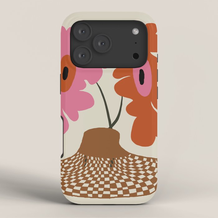 Happy flower pot  iPhone Case Gallery Image 3