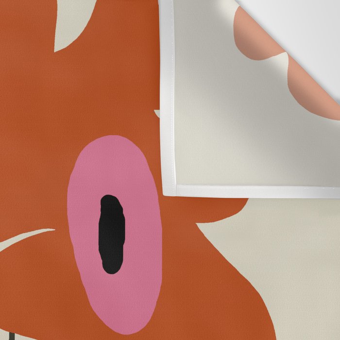Happy flower pot  Wall Tapestry Gallery Image 3