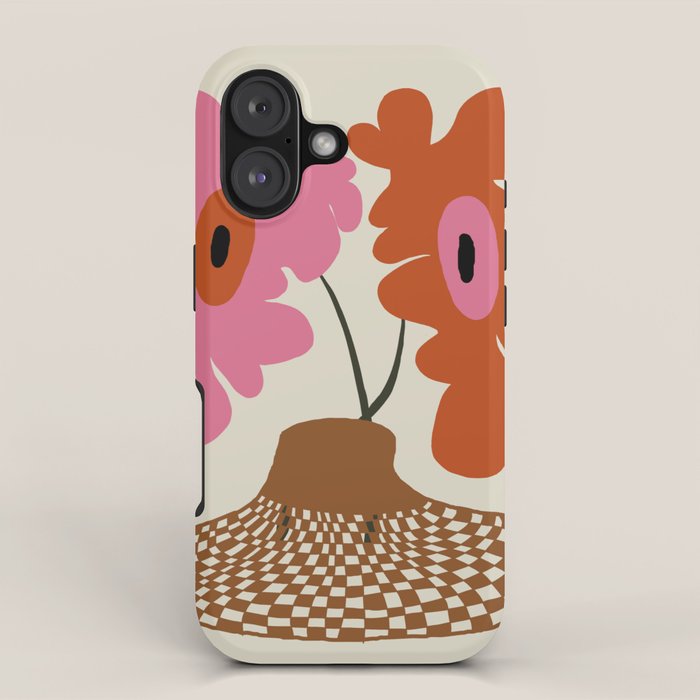 Happy flower pot  iPhone Case Gallery Image 1