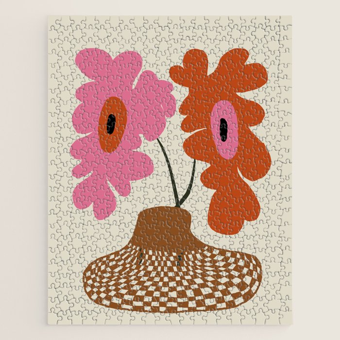Happy flower pot  Jigsaw Puzzle Gallery Image 1