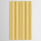 Fine Stripes Narrow Vertical Stripe Pattern in Ochre Mustard Cream Tablecloth Gallery Image 2