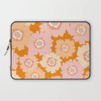 Modern Boho Flowers Laptop Sleeve Gallery Image 1