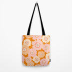 Modern Boho Flowers Tote Bag Gallery Image 2