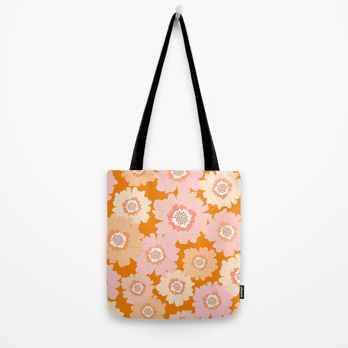 Modern Boho Flowers Tote Bag Gallery Image 2