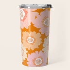 Modern Boho Flowers Travel Mug Gallery Image 2