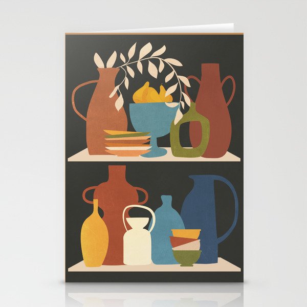 Serenade of Shapes 1 Stationery Card Gallery Image 2