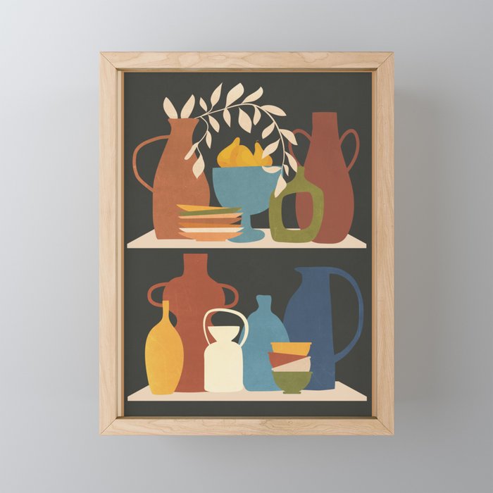 Serenade of Shapes 1 Mini Art Print Gallery Image 1