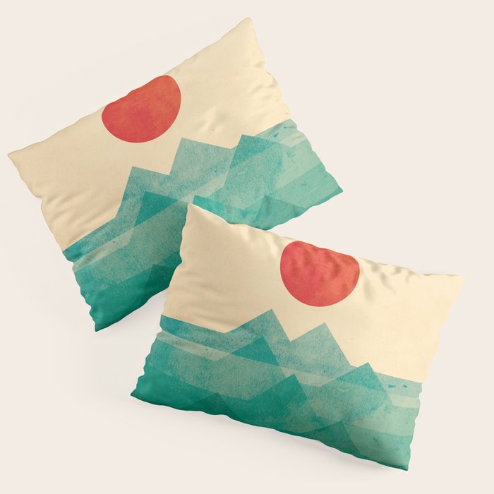 The ocean, the sea, the wave Pillow Sham Gallery Image 1