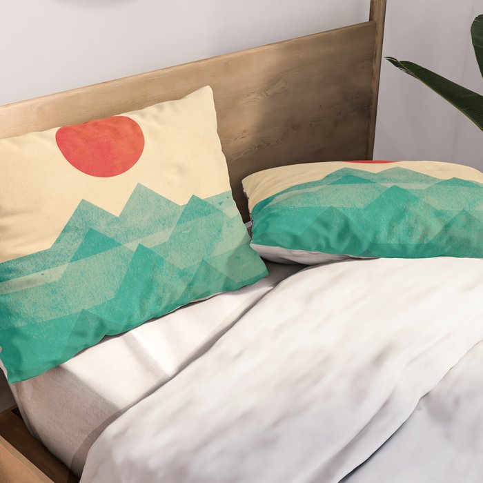 The ocean, the sea, the wave Pillow Sham Gallery Image 2