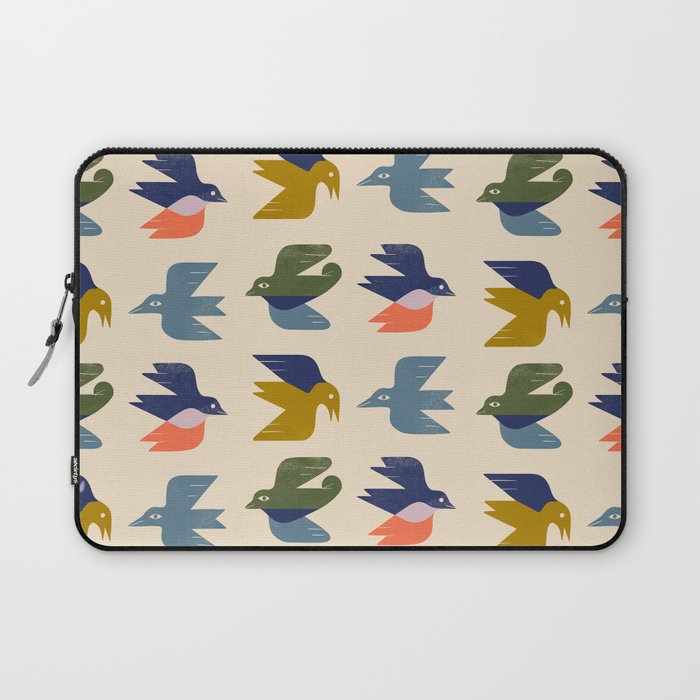 Four Birds Grid Laptop Sleeve Gallery Image 1