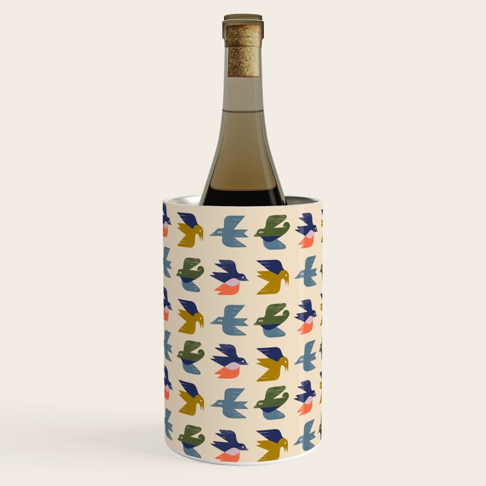 Four Birds Grid Wine Chiller Gallery Image 3