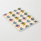 Four Birds Grid Notebook Gallery Image 2