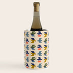 Four Birds Grid Wine Chiller Gallery Image 1